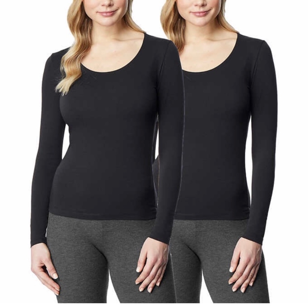 Brand New 32 Degrees Ladies Heat Tee 2Pack